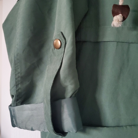 LIFE IN PROGRESS Lightweight Green Jacket sz. Sm - Picture 6 of 7